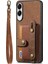 Galaxy S25 Kenar Cüzdan Darbeye Dayanıklı Kayış Bileklik Için Kılıf (Yurt Dışından) 2