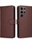 Galaxy S24 Ultra Cüzdan Crad Yuvası Kablosuz Şarj Için Flip Case (Yurt Dışından) 1