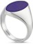 Infinity Lapis Lazuli Taşlı Mühür 925 Ayar Gümüş Yüzük 3