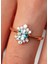 Hazine Morganite Pırlanta 14 Ayar Rose Gold Kadın Altın Yüzük 2