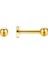 Sphere 14 Ayar Altın Piercing 1