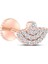 Caelum 14 Ayar Rose Gold Kadın Pırlanta Piercing 1