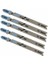 - Ekonomik Seri Metal İçin T 118 A Dekupaj Testeresi Bıçağı - 5'Li Paket 3