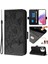 Kredi Kartı Yuvası Manyetik Cüzdan ile Tecno Spark 30 5g Pu Deri Için Kılıf (Yurt Dışından) 5