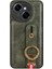 Tecno Pop 9 4g Toka Yüzük Için Kılıf Kickstand Bilek Kayışı Uyumluluk Pu (Yurt Dışından) 4