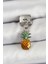 316L Çelik Sallantılı Ananas Model Gümüş Renk Nomination Charm 1
