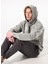Gmg Fırenze Gri Melanj Erkek Kapüşon Regular Fit Sweatshirt GU24MFW08027 3