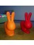 Rabbit Kırmızı Tabure 3