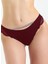 Bordo Kadın Dantel Bikini Külot 1