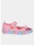 Pembe Kedi Kanvas 3D Kız Çocuk Babet 1