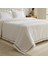 White Collection Doris %100 Pamuk Çift Kişilik Yatak Örtüsü Takımı Adaçayı 3