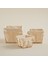 Square Ekmek Sepeti 18 cm Natural 5