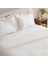 White Collection Doris %100 Pamuk Çift Kişilik Yatak Örtüsü Takımı Pudra 3