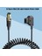 D-Tap Erkek - Mini Xlr 4 Pin Dişi Sarmal Güç Kablosu (Yurt Dışından) 5