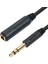 1/4 Trs 6.35MM Erkek - 6.35MM Dişi Stereo Uzatma Kablosu 180CM (Yurt Dışından) 5