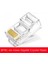 RJ45 Ağ Kablosu Modüler Fiş 8 Pin Kristal Fiş Pc Adaptörü Için (Yurt Dışından) 3