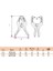 Mandal Tipi Plastik İşkence 4 Inç Orta Boy 115*42 mm 3