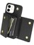 IPhone 12 Akordeon Kart Durumda Flip Cüzdan Durumda Manyetik ile Uyumlu (Yurt Dışından) 4