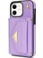 IPhone 12 Akordeon Kart Durumda Flip Cüzdan Durumda Manyetik ile Uyumlu (Yurt Dışından) 5