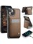 IPhone 15 Artı Durumda Rfıd Standı Kart Yuvası Kablosuz Şarj ile Uyumlu (Yurt Dışından) 2