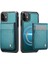IPhone 11 Kılıf Kablosuz Şarj Rfıd Stand Kart Yuvası ile Uyumlu (Yurt Dışından) 4