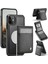 IPhone 11 Kılıf Kablosuz Şarj Rfıd Stand Kart Yuvası ile Uyumlu (Yurt Dışından) 3