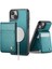 IPhone 15 Artı Durumda Rfıd Standı Kart Yuvası Kablosuz Şarj ile Uyumlu (Yurt Dışından) 2