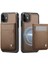 IPhone 11 Kılıf Kablosuz Şarj Rfıd Stand Kart Yuvası ile Uyumlu (Yurt Dışından) 4