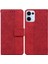 Oppo Reno 13 5g Geometrik Kabartmalı Kickstand Özelliği Premium Için Flip Case (Yurt Dışından) 1