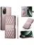 Realme C67 4g Deri Çanta Çift Sapanlar Darbeye Dayanıklı Cüzdan Için Flip Case (Yurt Dışından) 3