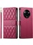 Realme 14 Pro Deri Kılıf Için Flip Case Zarif Çift Sapanlar Cüzdan (Yurt Dışından) 3