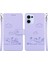 Oppo Reno 13 5g Kedi Rfıd Deri Cüzdan Kart Yuvası Tutucu Için Flip Case (Yurt Dışından) 5