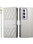 Oppo Reno 12 Pro 5g Zarif Darbeye Deri Kılıf Çift Için Flip Case (Yurt Dışından) 3