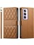 Oppo Reno 12 Pro 5g Zarif Darbeye Deri Kılıf Çift Için Flip Case (Yurt Dışından) 1