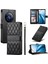 Realme 12 Pro 5g Darbeye Dayanıklı Cüzdan Çift Sapanlar Zarif Kılıf Için Flip Case (Yurt Dışından) 1