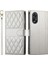 Oppo A38 4g Darbeye Deri Kılıf Çift Sapanlar Zarif Için Flip Case (Yurt Dışından) 3