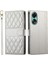 Oppo A78 4g Cüzdan Için Flip Case Zarif Çift Sapanlar Darbeye Deri (Yurt Dışından) 4