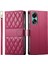 Oppo A78 4g Cüzdan Için Flip Case Zarif Çift Sapanlar Darbeye Deri (Yurt Dışından) 3