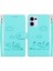 Oppo Reno 13 5g Kedi Rfıd Deri Cüzdan Kart Yuvası Tutucu Için Flip Case (Yurt Dışından) 1