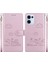 Oppo Reno 13 5g Kedi Rfıd Deri Cüzdan Kart Yuvası Tutucu Için Flip Case (Yurt Dışından) 1