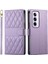 Oppo Reno 12 Pro 5g Zarif Darbeye Deri Kılıf Çift Için Flip Case (Yurt Dışından) 1
