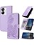 Realme 10 Pro Plus Kickstand Koruyucu Flip Folio Kitap Pu Için Flip Case (Yurt Dışından) 1