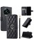 Realme 13 Pro Manyetik Kart Yuvaları Tutucu Pu Deri Bilek Için Flip Case (Yurt Dışından) 1