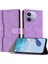 Oppo A3 4g/5g Handy Stand Kart Yuvaları Kapak Manyetik Kapatma Pu Için Kılıf (Yurt Dışından) 1