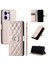 Oppo Reno 13F Koruyucu Pu Deri Manyetik Bilek Kayışı Için Flip Case (Yurt Dışından) 5