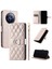 Realme 12 Pro Plus Manyetik Pu Deri Kart Yuvaları Tutucu Için Flip Case (Yurt Dışından) 1