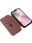 IPhone 16E Tam Koruma Manyetik Karbon Fiber Kart Için Flip Case (Yurt Dışından) 5
