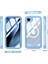 IPhone 16E 360 Her Şey Dahil Cam Ekran Koruyucu Damla Için Manyetik Kılıf (Yurt Dışından) 1
