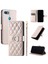 Oppo A7 Koruyucu Pu Deri Kart Yuvaları Tutucu Bilek Kayışı Için Flip Case (Yurt Dışından) 5