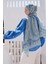 Deluxe Summer Şal Noa Soft Mavi 2